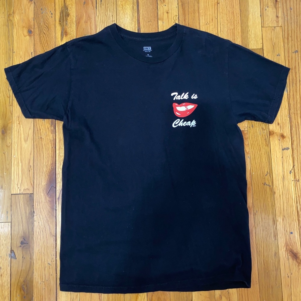 OBEY Talk Is Cheap Tee